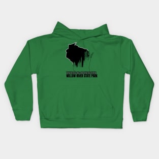 Willow river state park Kids Hoodie